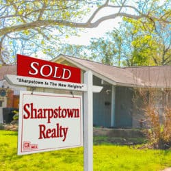 Sharpstown Realty sign